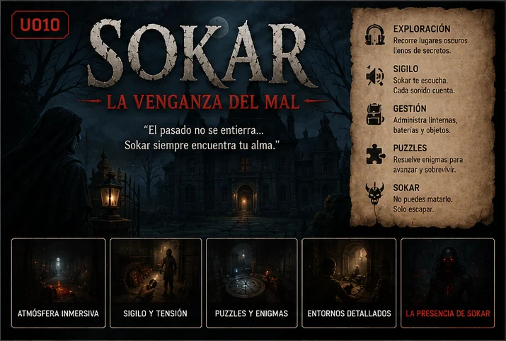 Cover promocional de SOKAR: La Venganza del Mal